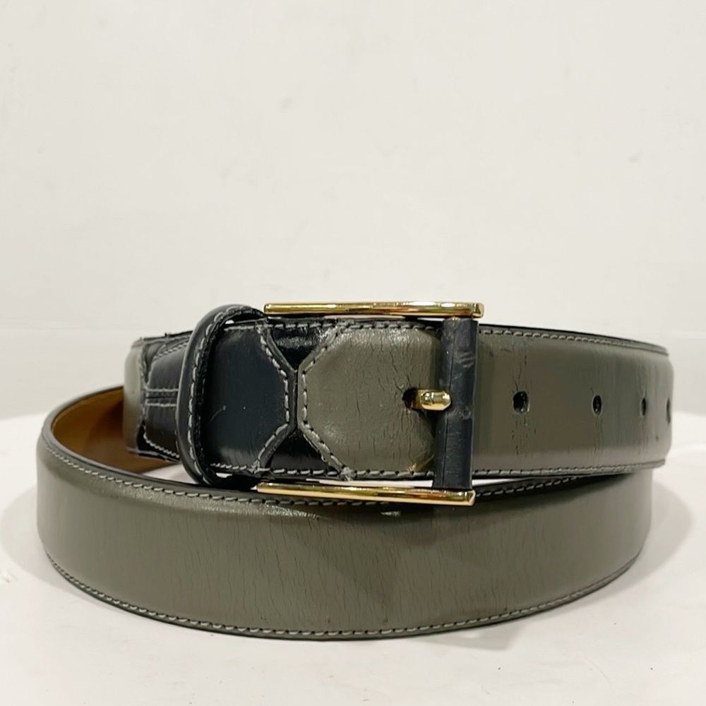 Stacy‎ Adams Men's Belt Genuine Leather Gray 6-047 Sz 40